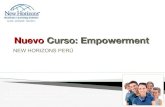 Nuevo Curso Empowerment - New Horizons Perú