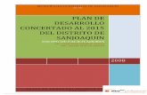 Plan de desarrollo concertado al 2015 del distrito de San Joaquín - Yauyos - Perú