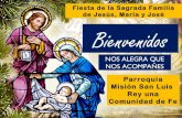 Fiesta de la Sagrada Familia de Jesús, María y José 12-29-2013
