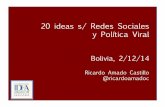 Idea - redes sociales y politica viral - Bolivia
