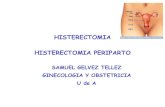 Histerectomia histerectomia de emergencia-periparto