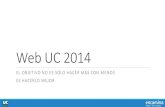 Web Universidad de Cantabria - Encamina - Foro de Universidades Microsoft 2014
