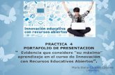Practica 4 Portafolio de Presentacion - Maria Elena Caceres