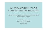 Evaluación y competencias básicas