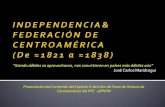 2 independencia y federación de centroamérica
