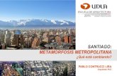 Charla  Pablo Contrucci : Santiago- Metamorfosis Metropolitana