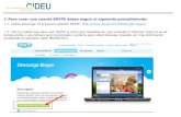 CIDEU Formación - Instrucciones para crear cuenta skype