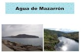 Procedencia del agua que consumimos en Mazarrón