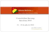 Presentación ahora bolivia cosmobolitan 2010