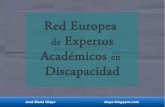 Red europea de expertos académicos en discapacidad.