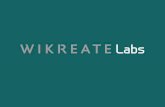 Wikreate Labs - Presentación
