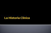 La Historia Clínica Gineco-Obstétrica