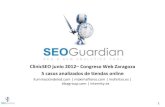 Seoguardian Clinicseo Junio 2012 - Congreso Web Zaragoza 2012