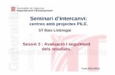 Sessió 3 avaluacio Baix Llobregat