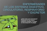 enfermedades respiratorias, excretares, intestinales