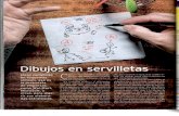 Dibujos En Servilletas - Creatividad