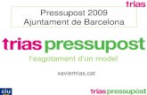 Pressupostos Ajuntament de Barcelona 2009