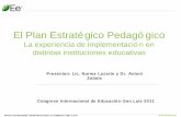 El plan estratégico pedagógico experiencias-presentacio escalae sanluis-2011