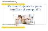 Rutina de ejercicios para tonificar el cuerpo (ii)