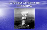 La bomba atómica de Hiroshima