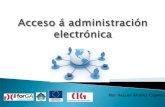 Acceso a la administración electrónica 2013