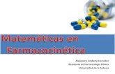 Matematicas en farmacocinética