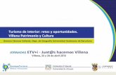 Turismo de Interior: retos y oportunidades. Villena Patrimonio y Cultura. Gemma Cànoves Valiente
