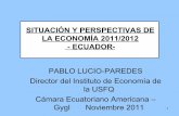 Perspectivas Economicas 2012 - Pablo Lucio Paredes