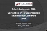 Costa Rica ante la Organización Mundial del Comercio.