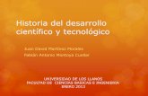 Historia del desarrollo científico y tecnológico