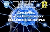 Epilepsia, status epileptico, esclerosis multiple