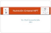 Nutricion enteral (NE) y parenteral(NPT)