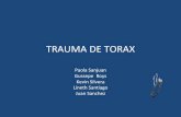 Trauma de torax - Medicina VII FUSM