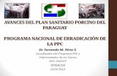 Avances del Plan Sanitario Porcino del Paraguay