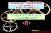 Cinemática básica en una dimension-UIDE