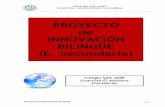 Proyecto innovación bilingüe eso 2014