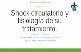 Shock circulatorio y fisiología de su tratamiento.