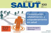 Comunicación, alfabetización y empoderamiento del paciente