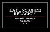 La funcion de relación Rodrigo Alonso