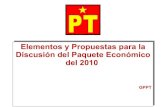 Propuesta EconóMica 2010 Pt Y Convergencia[1].