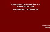 Organització Política i Administrativa d'Espanya i Catalunya