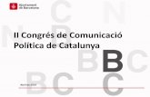 Presentació del Comissionat de Participació de l'Ajuntament de BCN, Carles Agustí