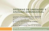 Sistema de unidades y análisis dimensional