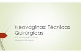 Neovaginas: técnicas quirúrgicas