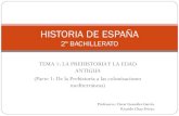 Tema 1 Historia de España Parte 1