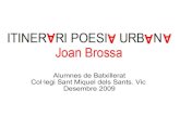 Ruta Poesia Visual (Joan Brossa)