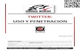 Uso y penetración de Twitter en México 2013