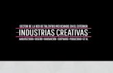 Industrias Creativas de la Red de Talentos Mexicanos en el Exterior