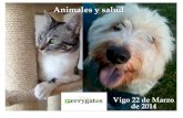 Jornada Animales y Salud. Vigo. 22 03 2014.