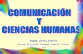 Comunicación y ciencias humanas
